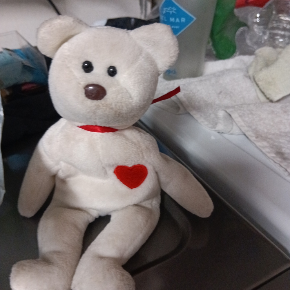 Valentino Plush Bear with Red Heart